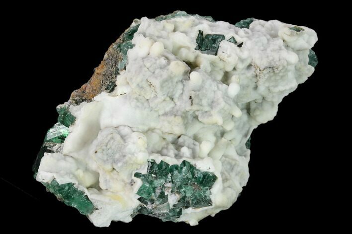 Aragonite Encrusted Fluorite Crystal Cluster - Rogerley Mine #135708